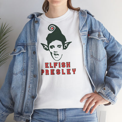 ELFISH PRESLEY Unisex Heavy Cotton Tee