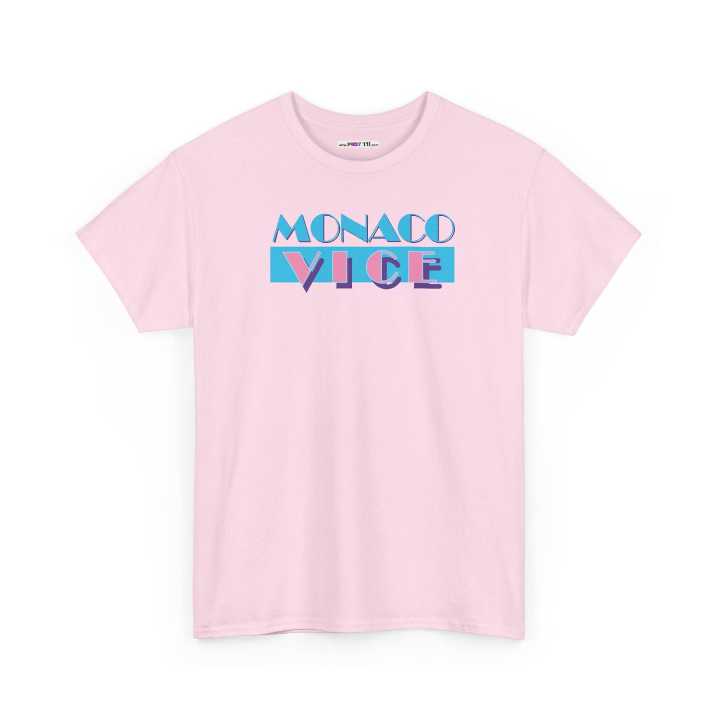 MONACO VICE Unisex Heavy Cotton Tee