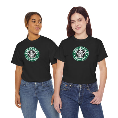 ZEROFUCKS CAREFREE Unisex Heavy Cotton Tee