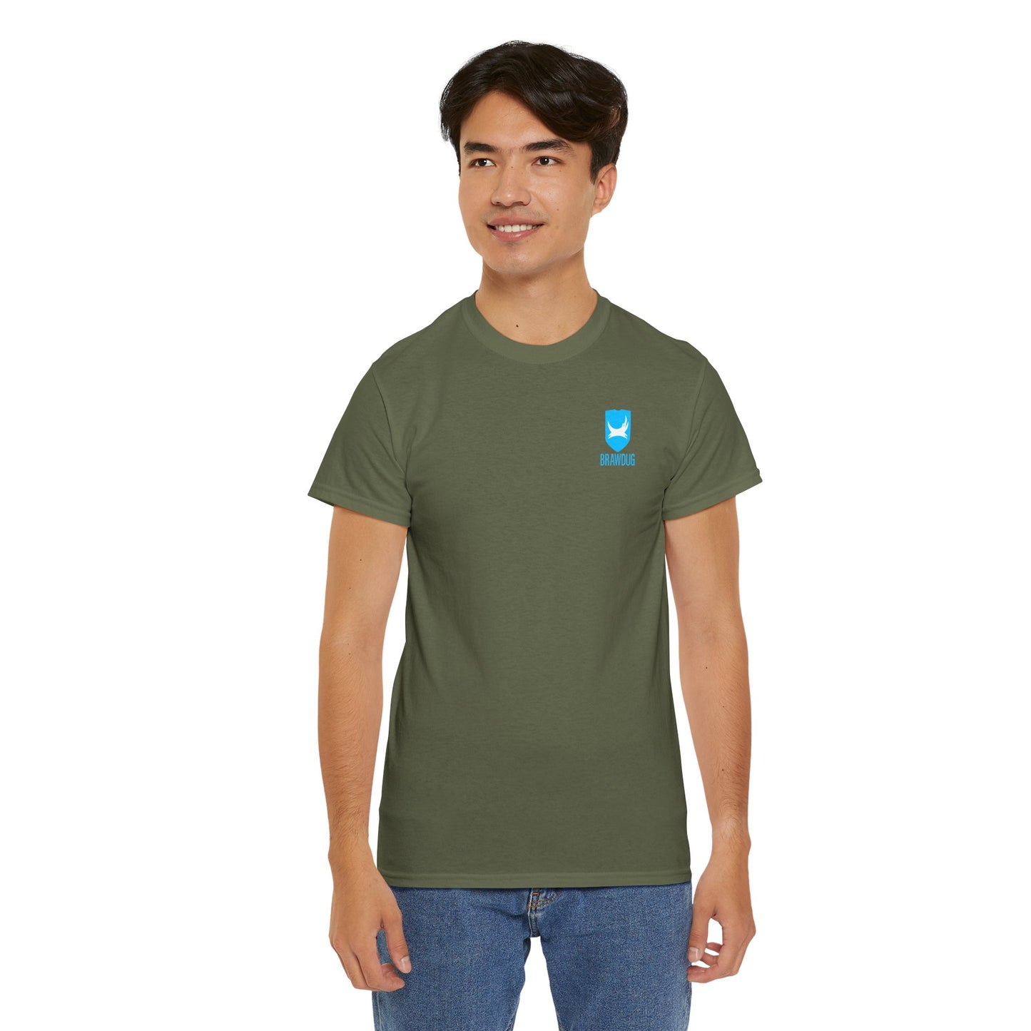 BRAWDUG Unisex Heavy Cotton Tee