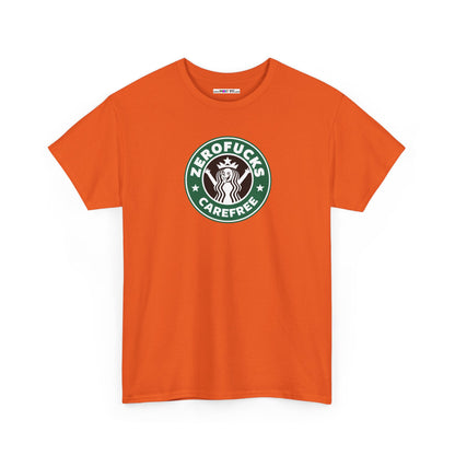 ZEROFUCKS CAREFREE Unisex Heavy Cotton Tee