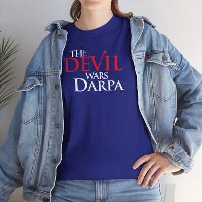 THE DEVIL WARS DARPA Unisex Heavy Cotton Tee