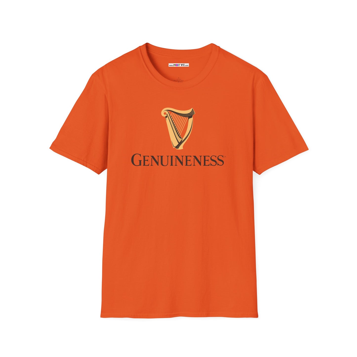 GENUINENESS Unisex Softstyle 100% Cotton T-Shirt