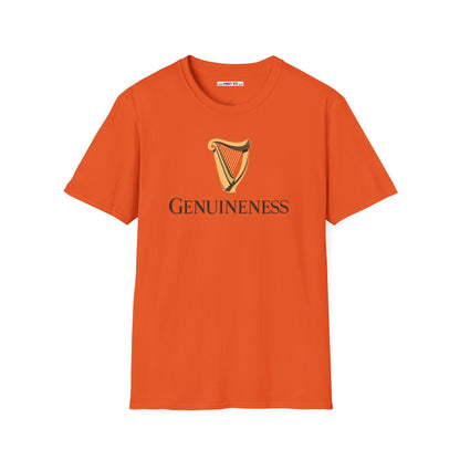 GENUINENESS Unisex Softstyle 100% Cotton T-Shirt