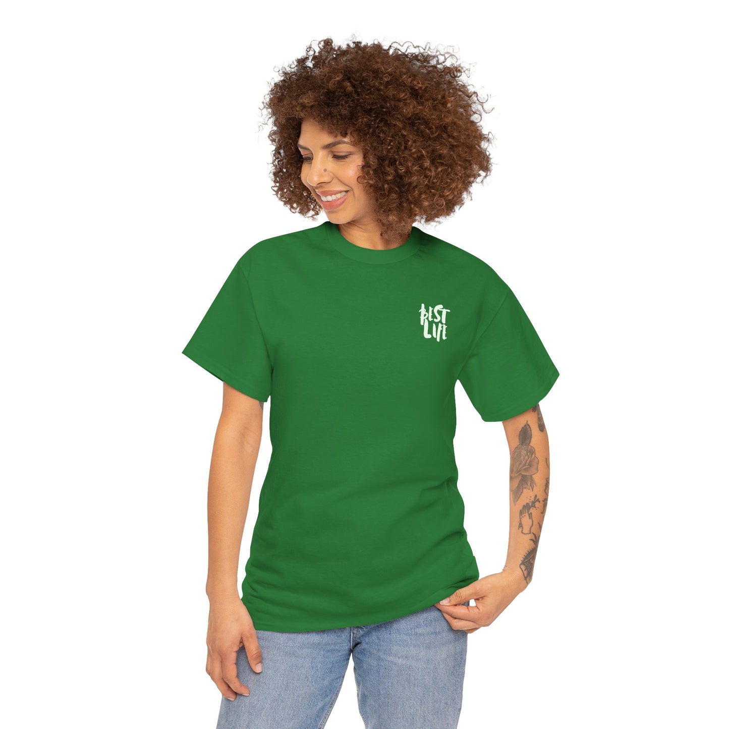 BEST LIFE Unisex Heavy Cotton Tee