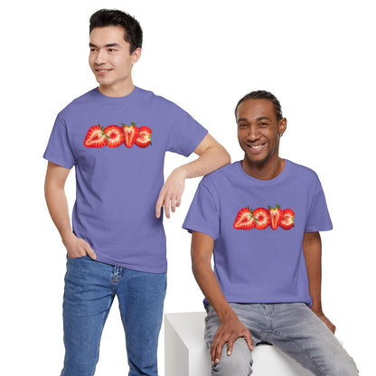 BERRY MUCH LOVE Unisex Heavy Cotton Tee