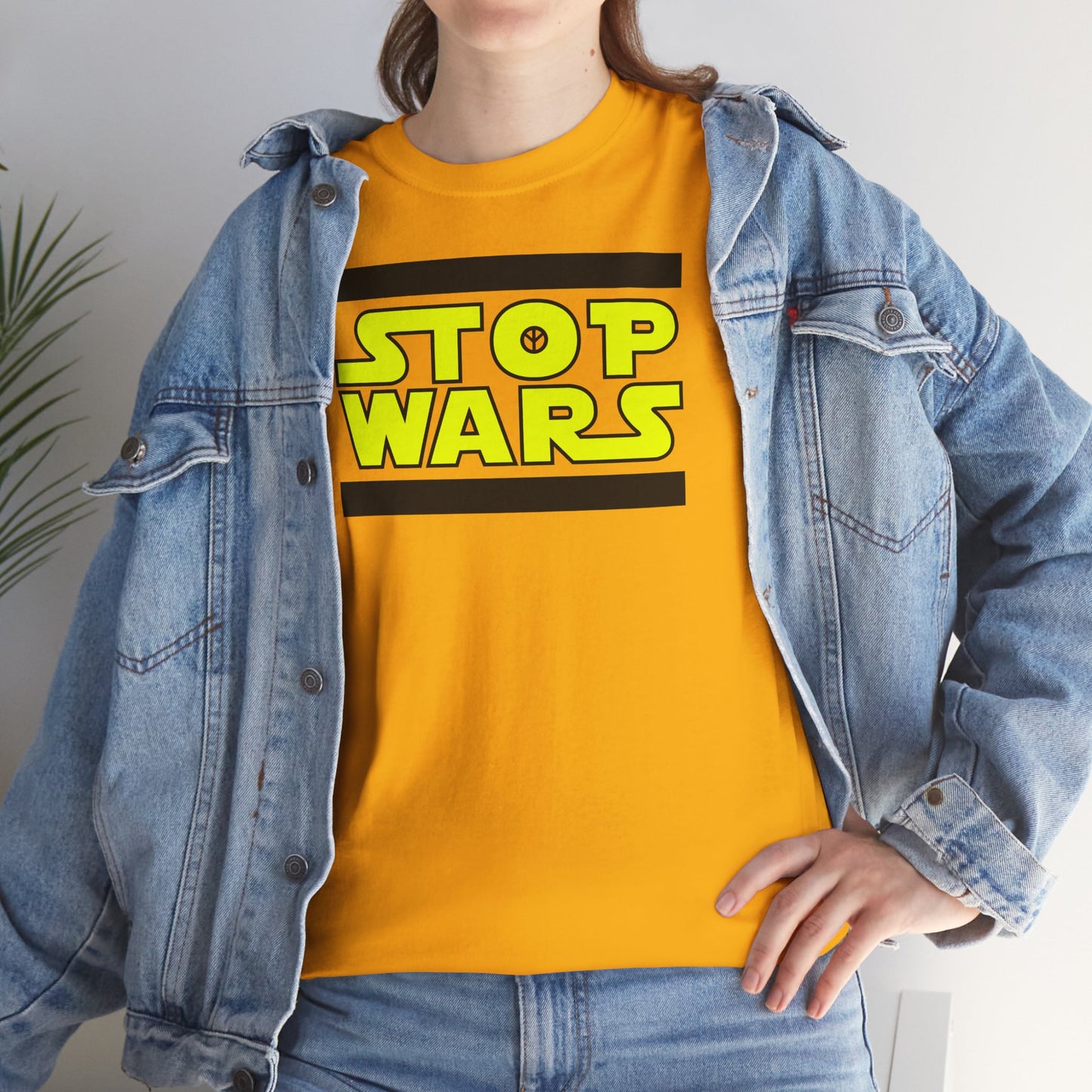 STOP WARS Unisex Heavy Cotton Tee