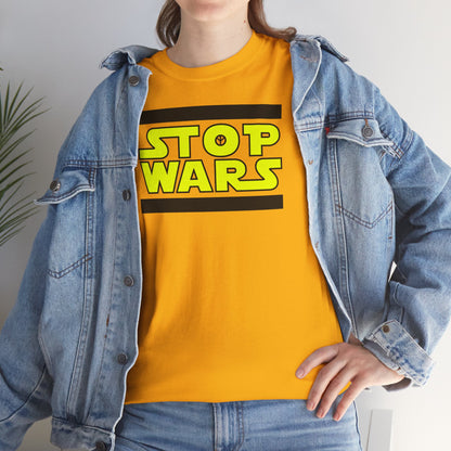 STOP WARS Unisex Heavy Cotton Tee
