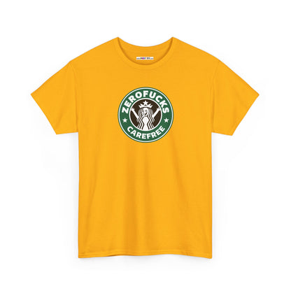 ZEROFUCKS CAREFREE Unisex Heavy Cotton Tee