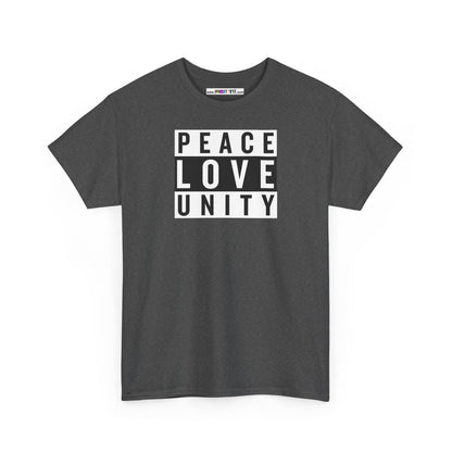 PEACELOVEUNITY Unisex Heavy Cotton Tee