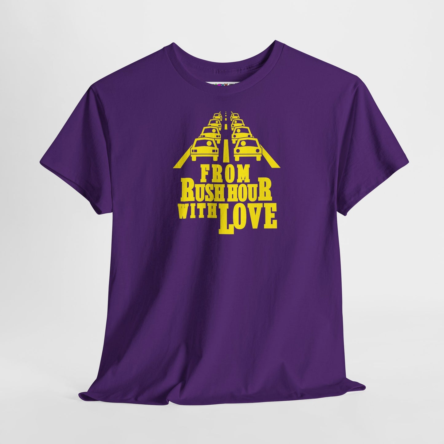 FROM RUSH HOUR WITH LOVE Unisex Heavy Cotton Tee
