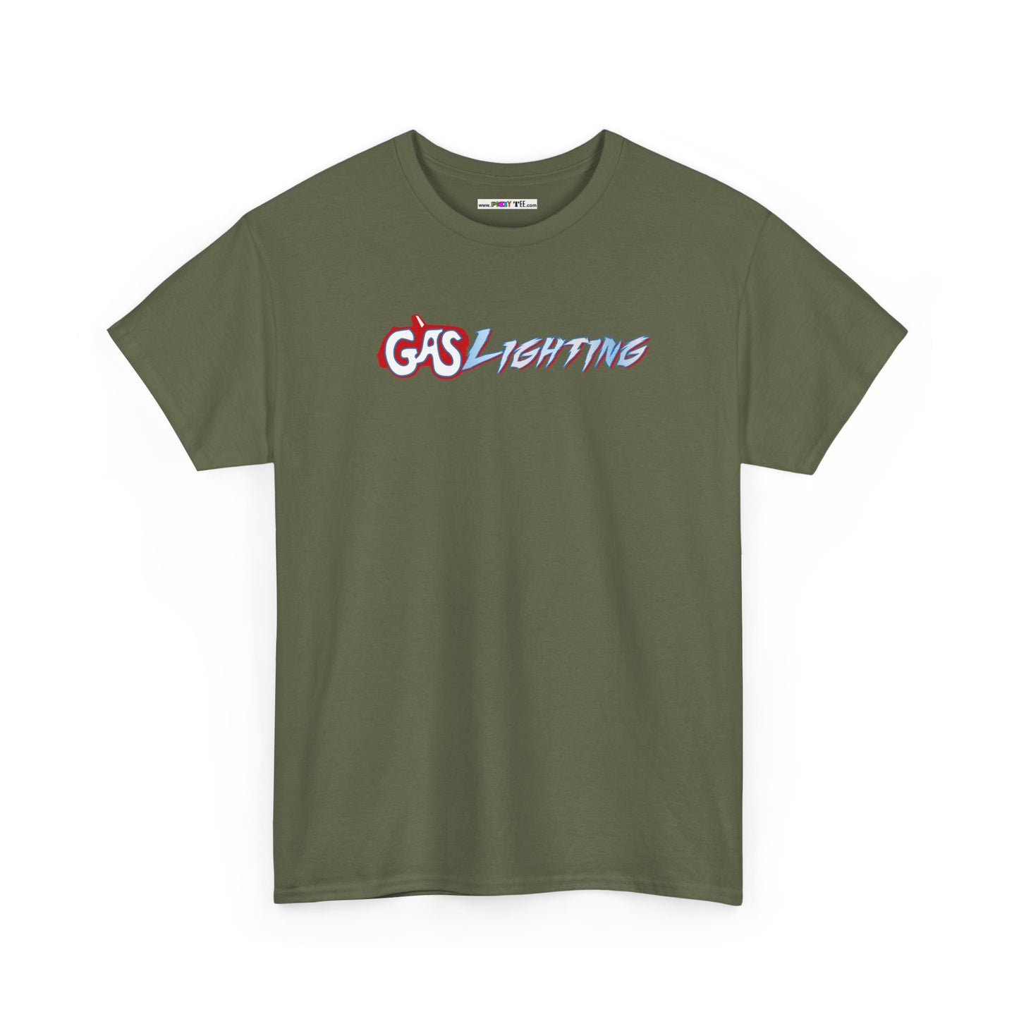 GAS LIGHTING Unisex Heavy Cotton Tee