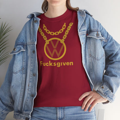 ZER0 Fucksgiven Unisex Heavy Cotton Tee