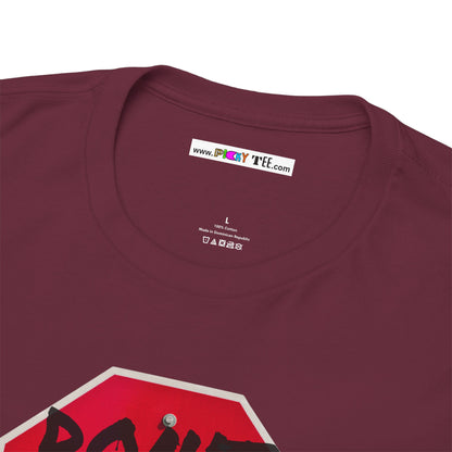 don't STOP believing  hold on to that feeling Unisex Heavy Cotton Tee
