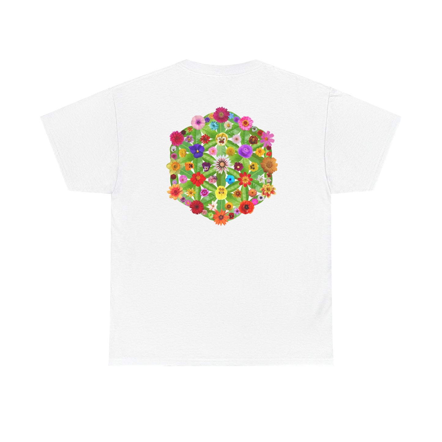 Flowers of Life Unisex Heavy Cotton Tee