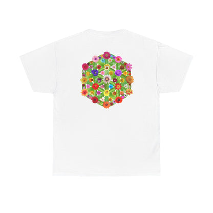 Flowers of Life Unisex Heavy Cotton Tee