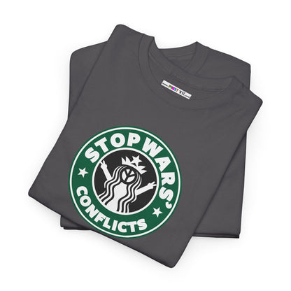 STOP WARS' CONFLICTS Unisex Heavy Cotton Tee