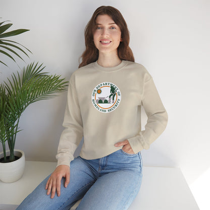 HOMELAND SECURITY (OUR DEPARTMENT OF)  Unisex Heavy Cotton Sweatshirt