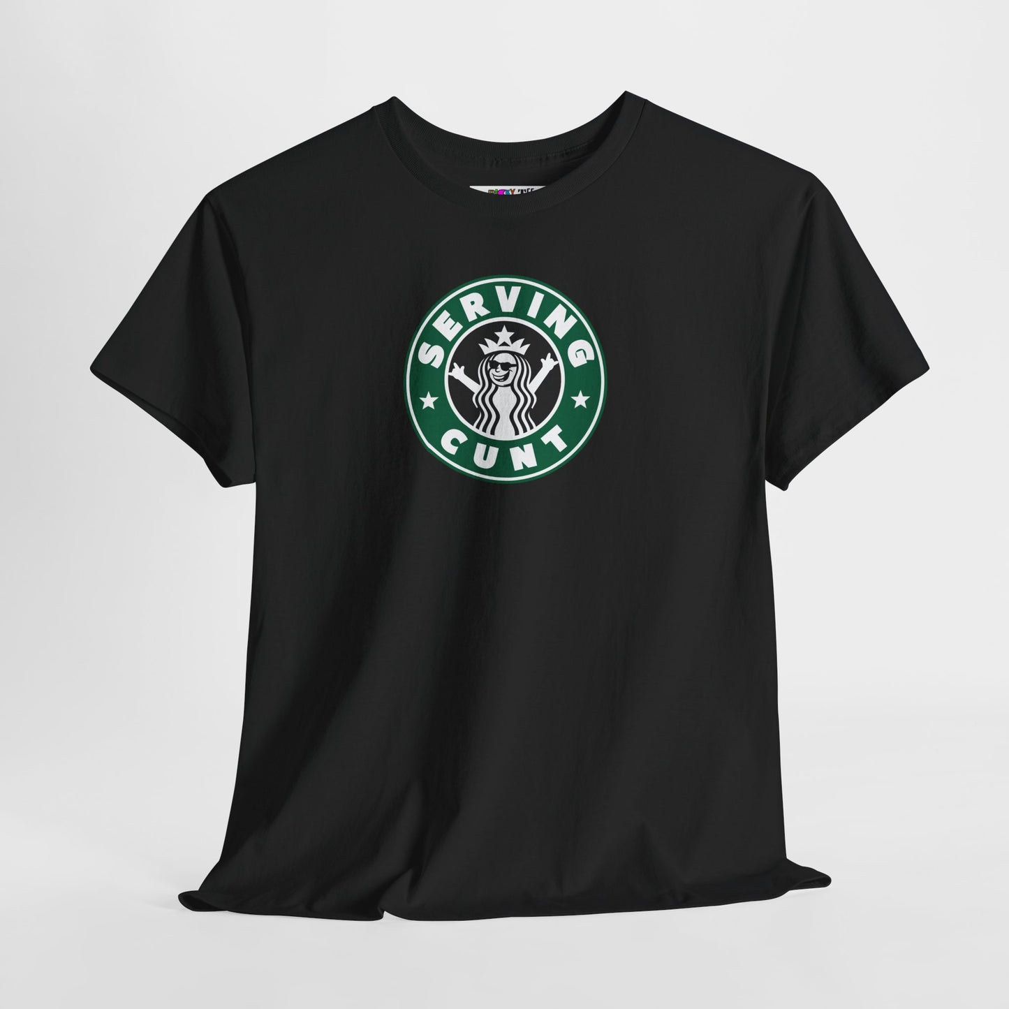 SERVINGCUNT Unisex Heavy Cotton Tee