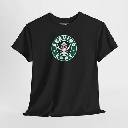 SERVINGCUNT Unisex Heavy Cotton Tee