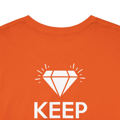KEEP CRAZY AND SHINE ON Unisex Heavy Cotton Tee