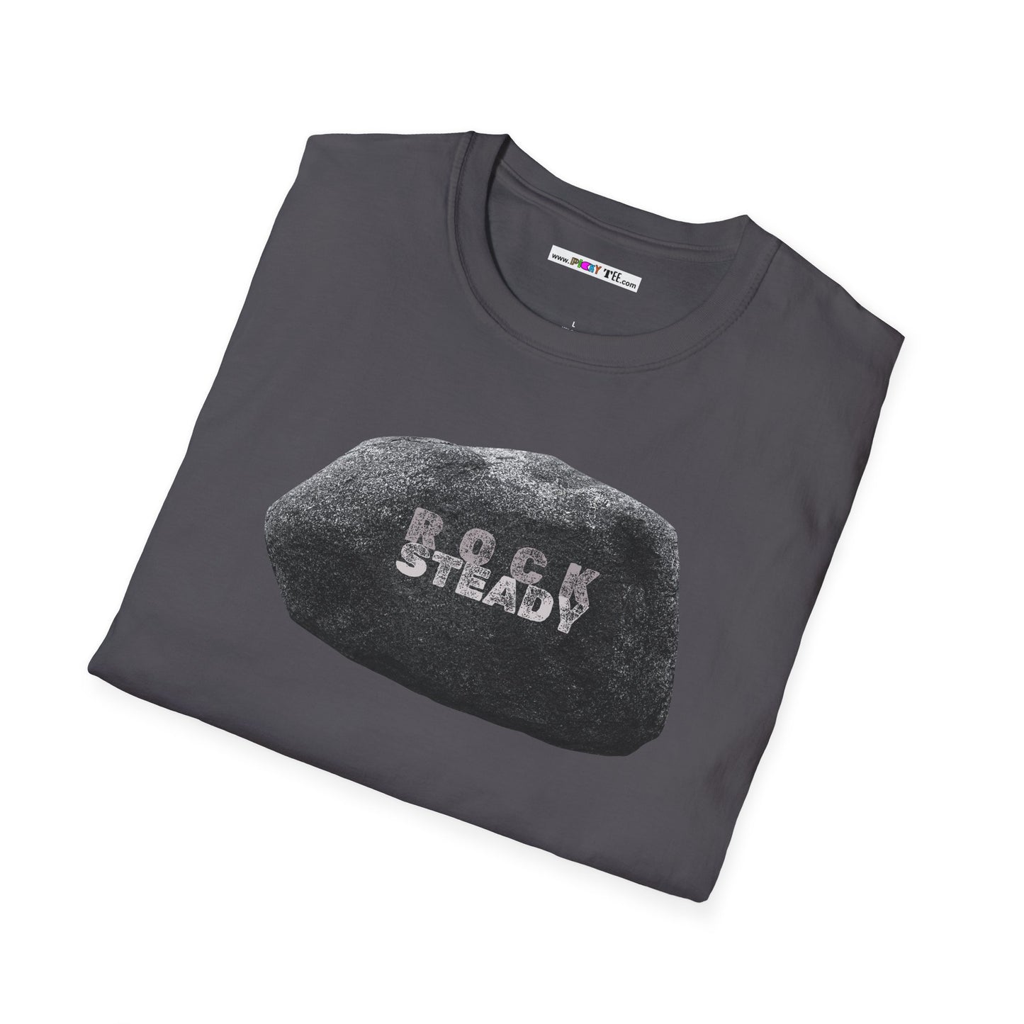 ROCK steady Unisex Softstyle 100% Cotton T-Shirt