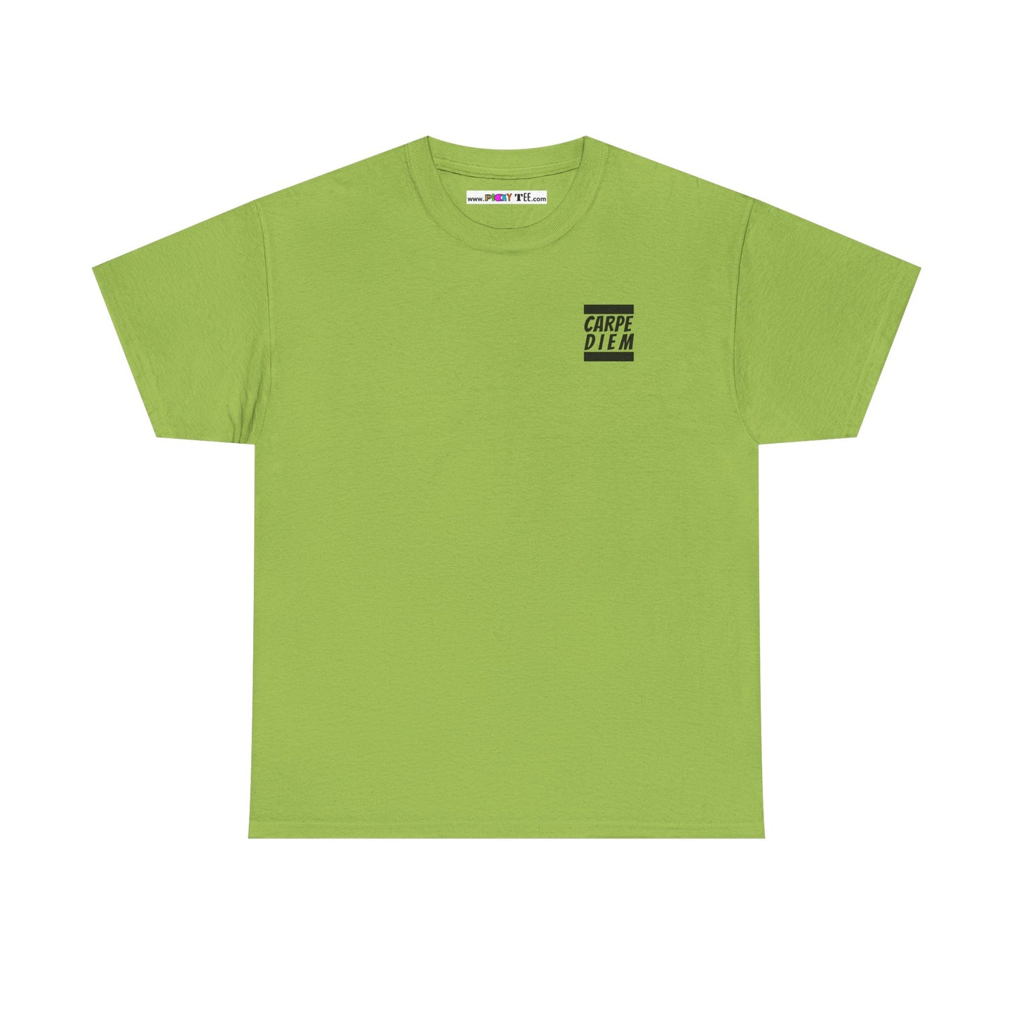 CARPE DIEM "I SEIZE DAY, PEOPLE" Unisex Heavy Cotton Tee