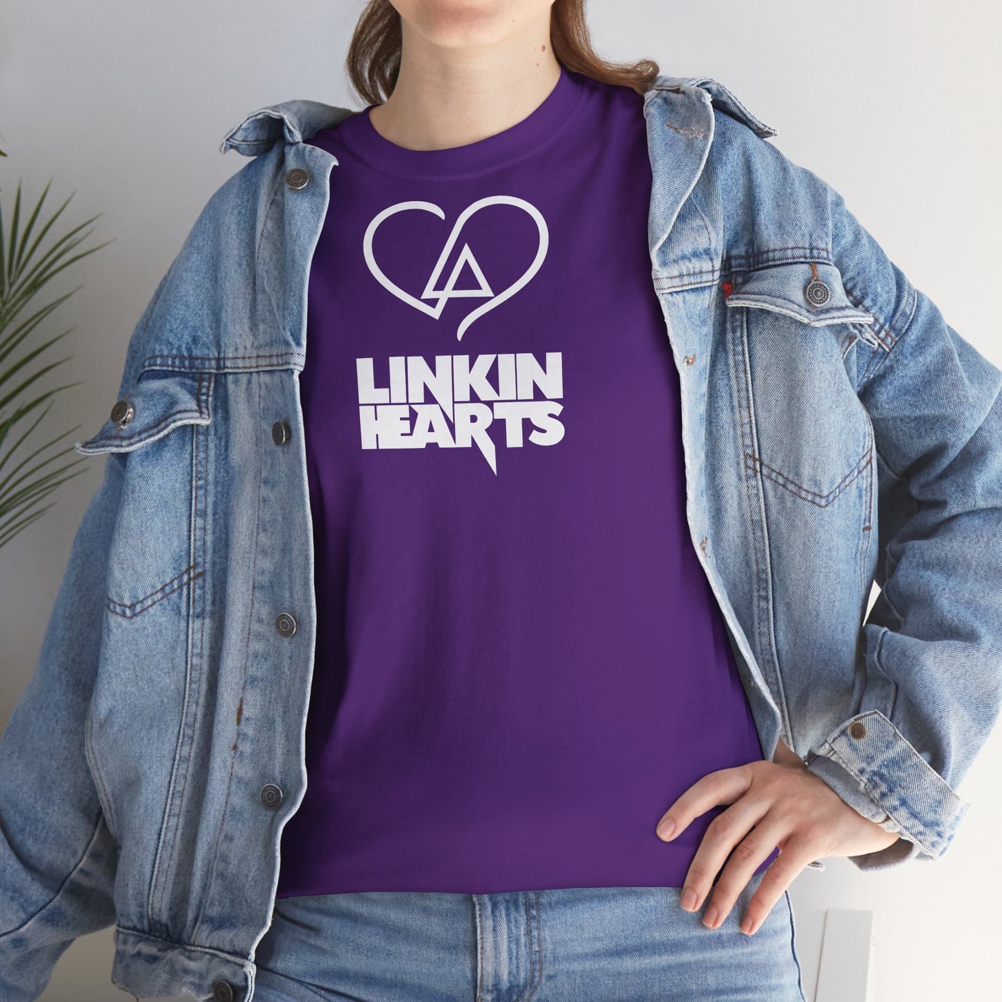 LINKIN HEARTS Unisex Heavy Cotton Tee