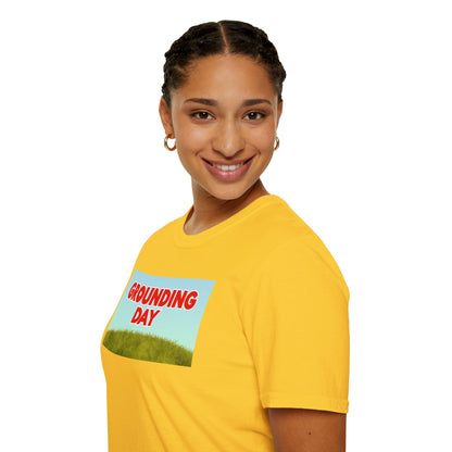 GROUNDING DAY Unisex Softstyle 100% Cotton T-Shirt
