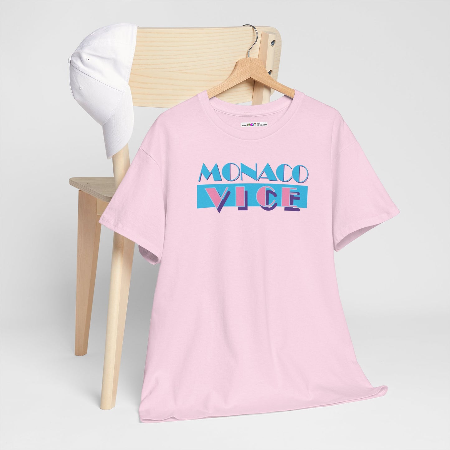 MONACO VICE Unisex Heavy Cotton Tee