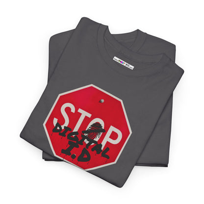 STOP digital i.d Unisex Heavy Cotton Tee