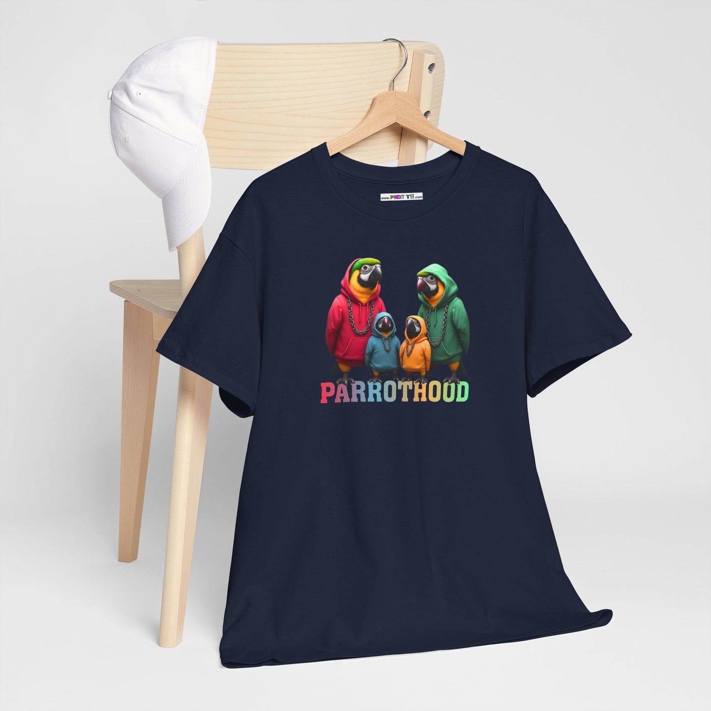 PARROTHOOD Unisex Heavy Cotton Tee