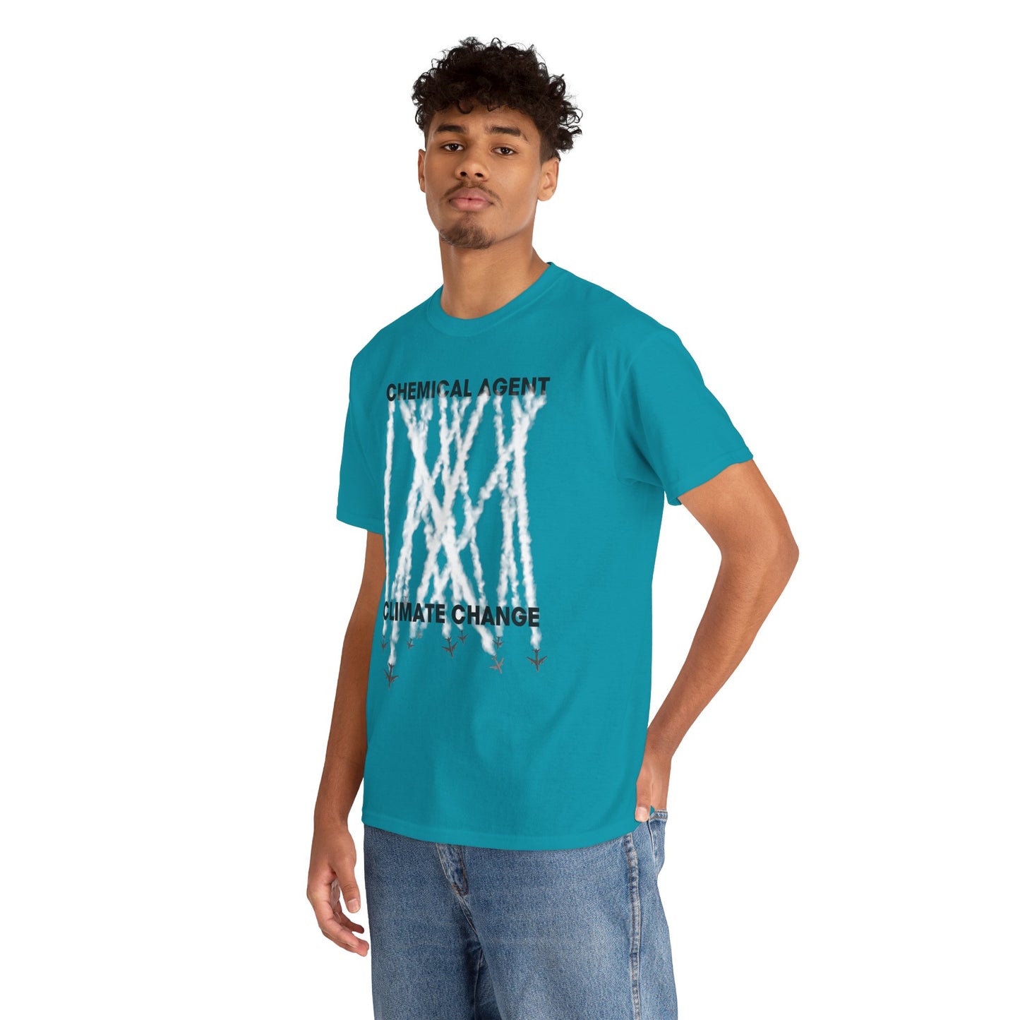 CHEMICAL AGENT/CLIMATE CHANGE Unisex Heavy Cotton Tee