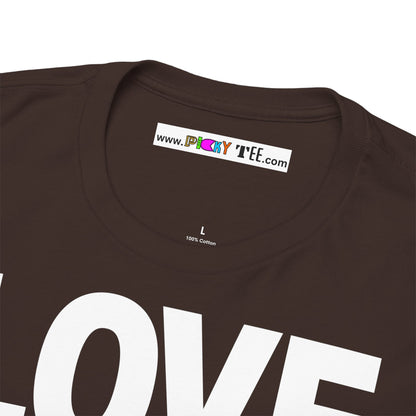 LOVE LIFE Unisex Heavy Cotton Tee