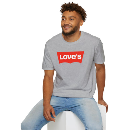 LOVE'S Unisex Softstyle 100% Cotton T-Shirt