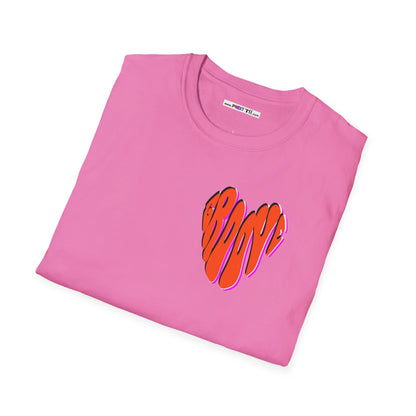 GROOVE is in THE HEART Unisex Softstyle 100% Cotton T-Shirt