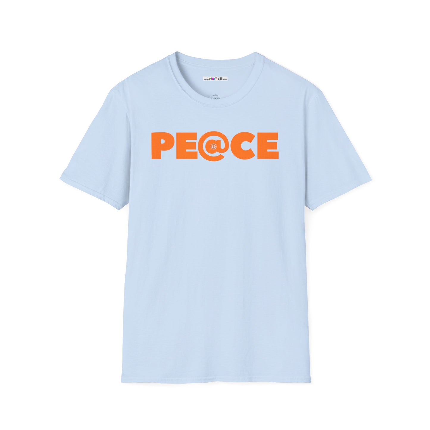 AT PEACE Unisex Softstyle 100% Cotton T-Shirt