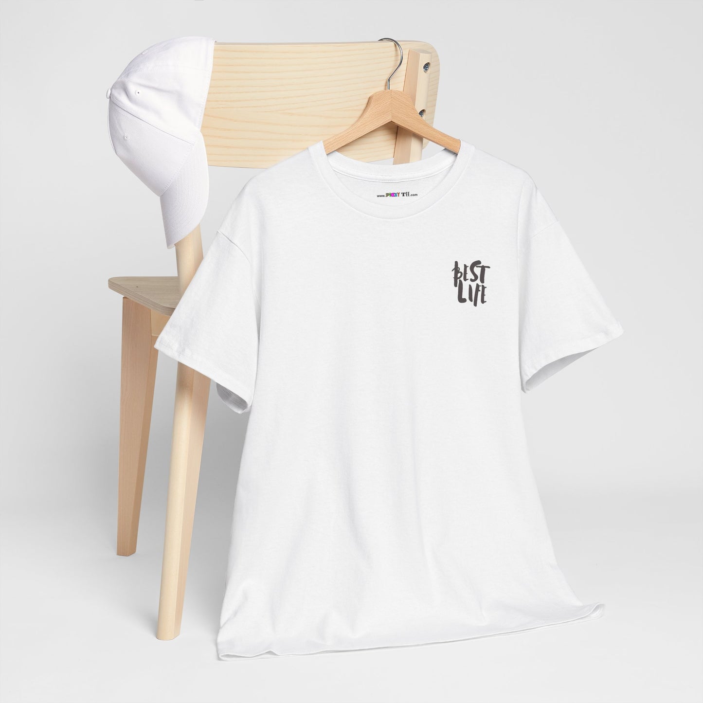 BEST LIFE Unisex Heavy Cotton Tee