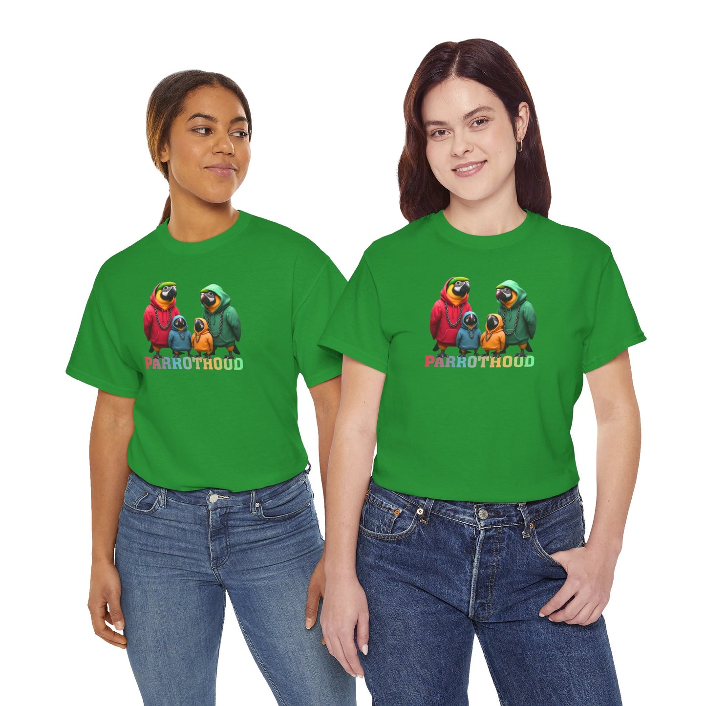 PARROTHOOD Unisex Heavy Cotton Tee