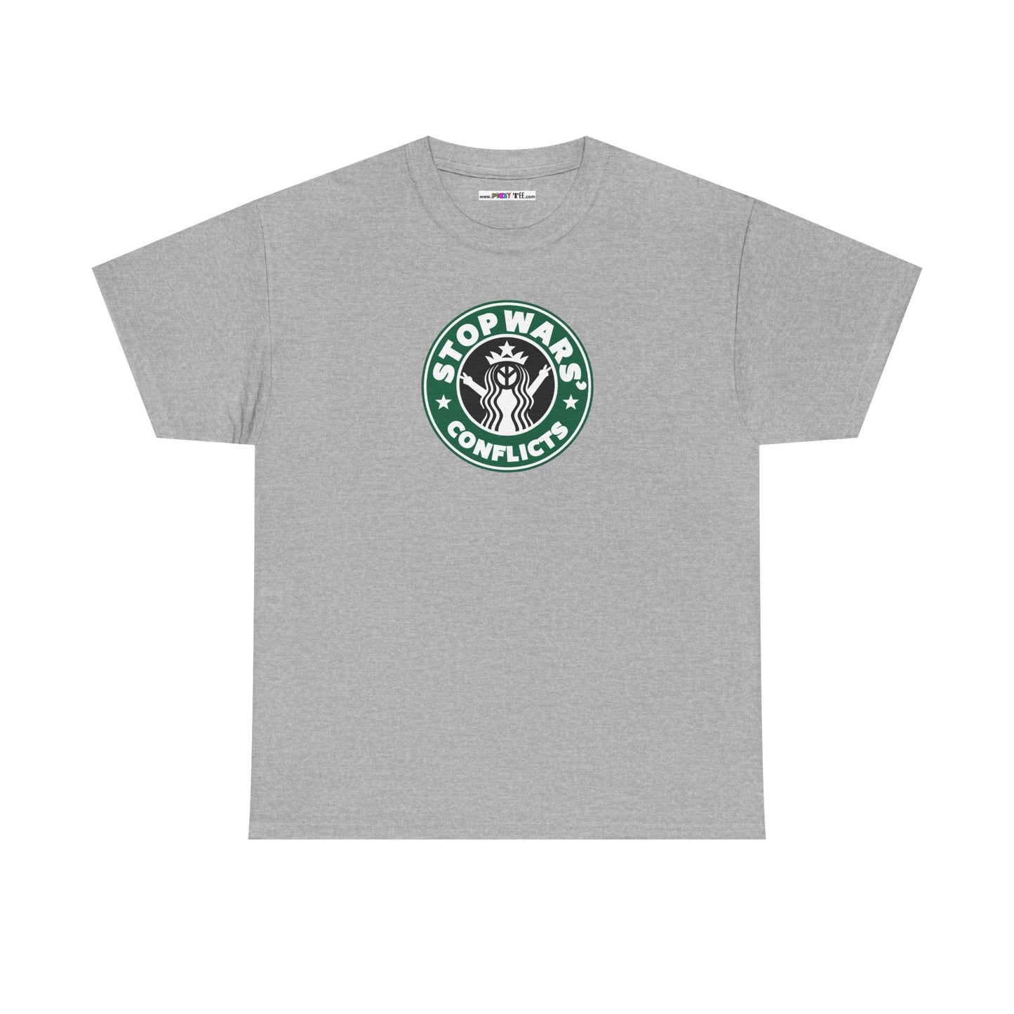 STOP WARS' CONFLICTS Unisex Heavy Cotton Tee
