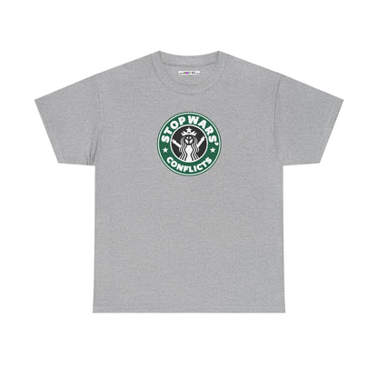 STOP WARS' CONFLICTS Unisex Heavy Cotton Tee