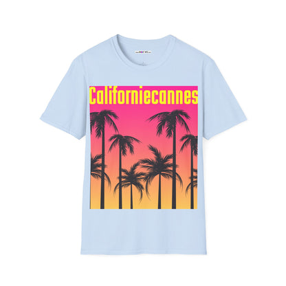 Californiecannes Unisex Softstyle 100% Cotton T-Shirt