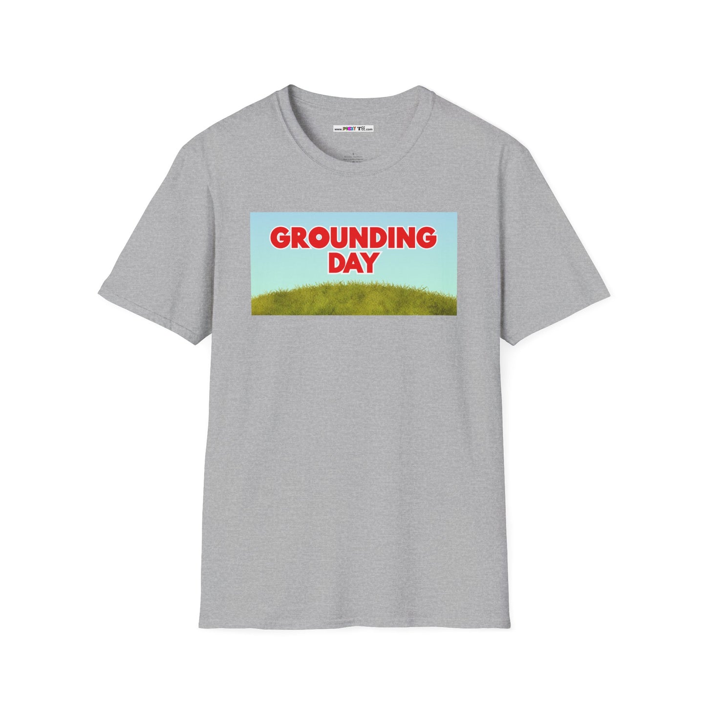 GROUNDING DAY Unisex Softstyle 100% Cotton T-Shirt