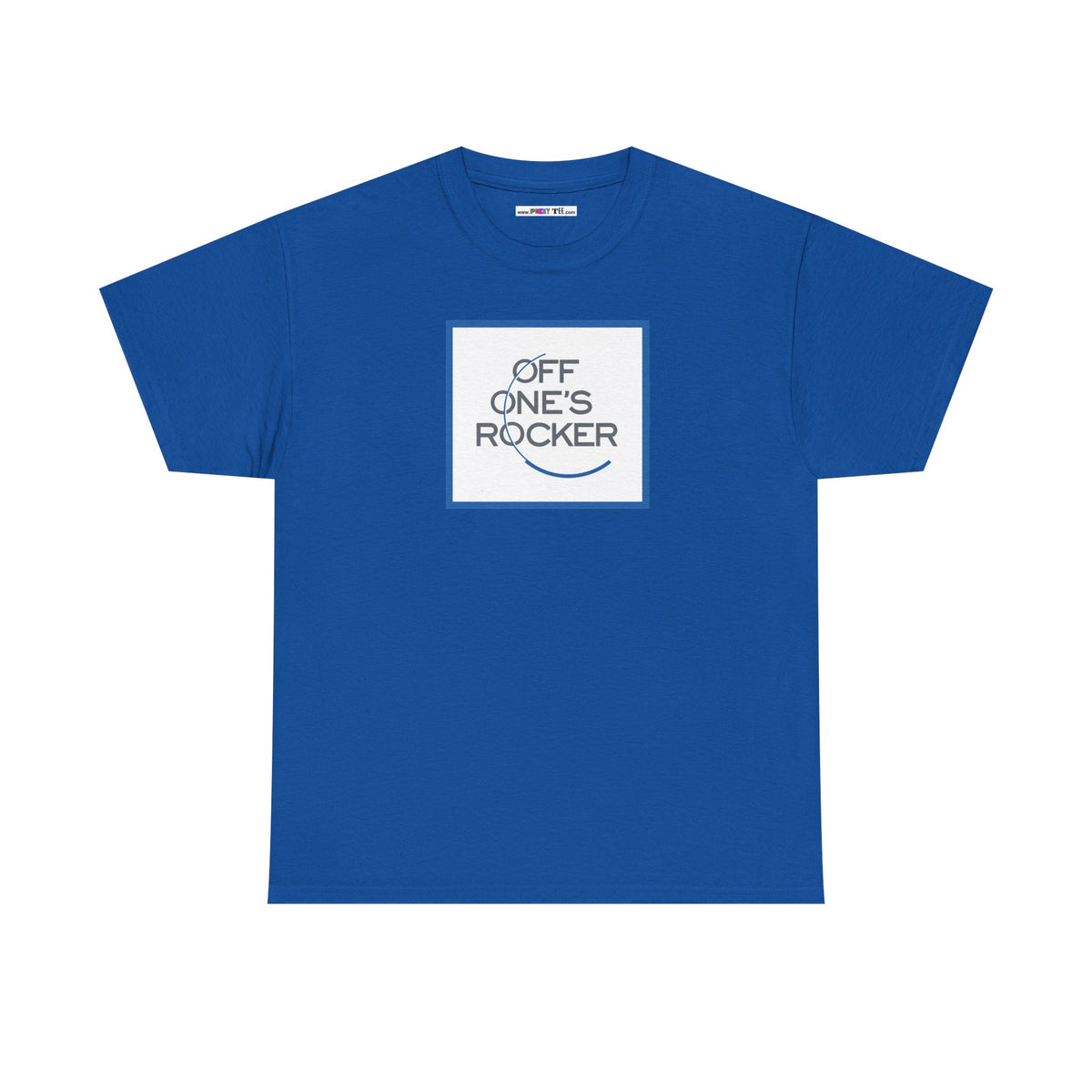 OFF ONE'S ROCKER Unisex Heavy Cotton Tee