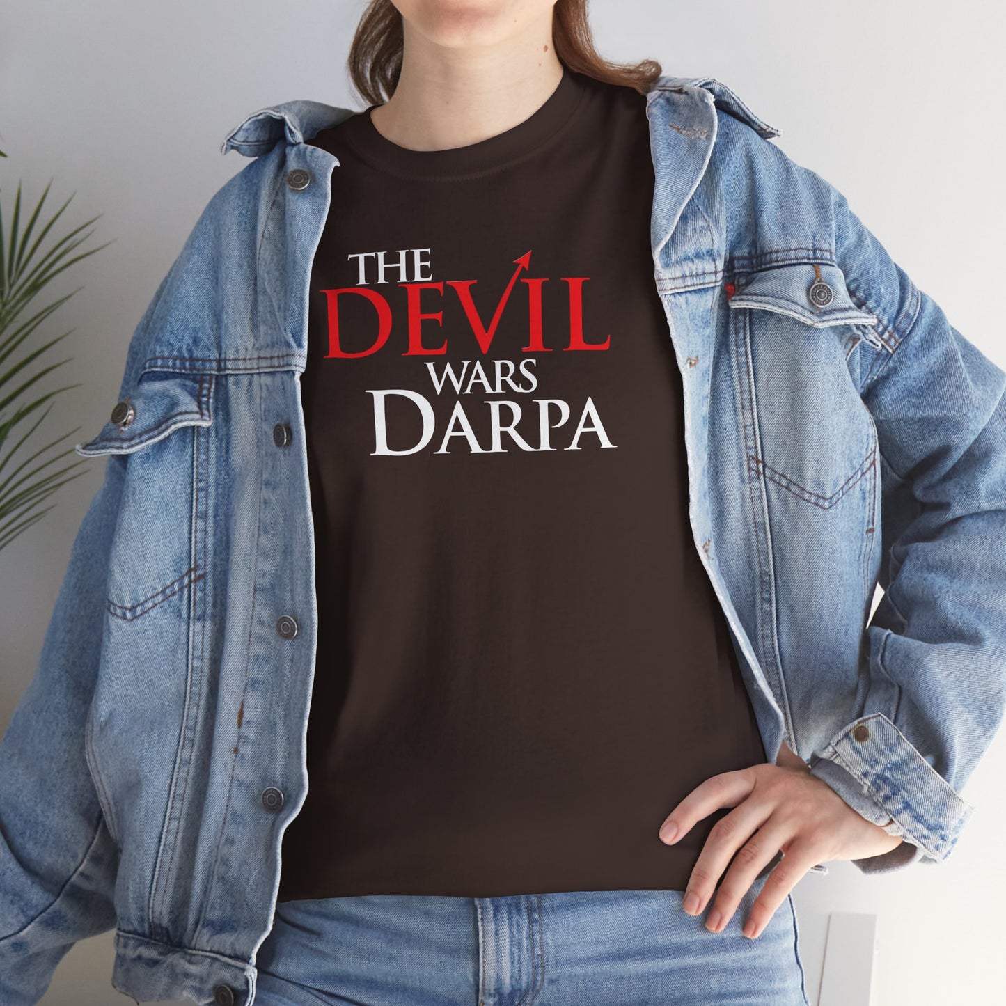 THE DEVIL WARS DARPA Unisex Heavy Cotton Tee
