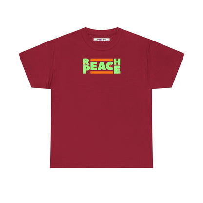 REACH PEACE Unisex Heavy Cotton Tee