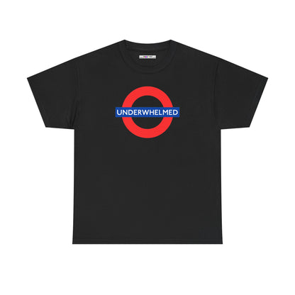 UNDERWHELMED Unisex Heavy Cotton Tee
