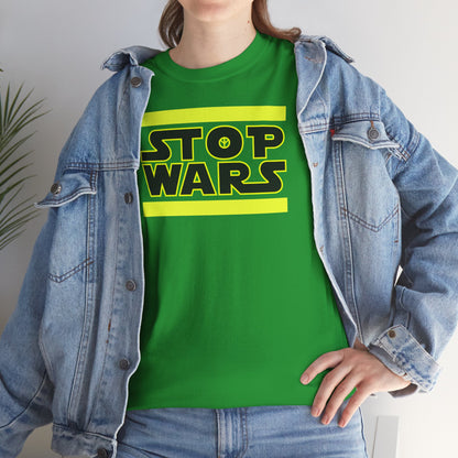 STOP WARS Unisex Heavy Cotton Tee