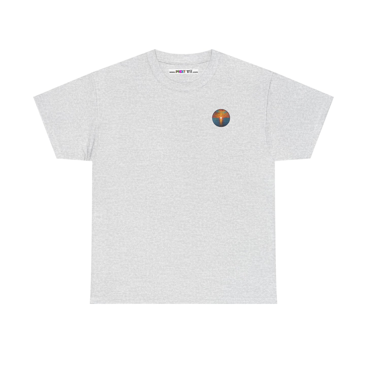 SUN SETS & SEA Unisex Heavy Cotton Tee