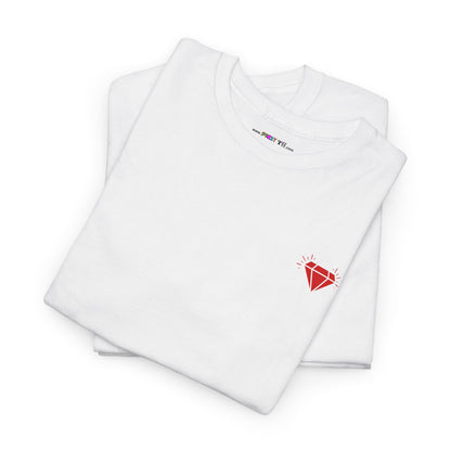 KEEP CRAZY AND SHINE ON Unisex Heavy Cotton Tee